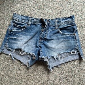 Free People Denim shorts